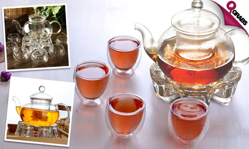 Infuser Glass Tea Pot Sets!